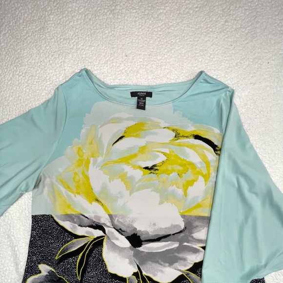 Pre-Owned,1X,Alfani, Multi color Tunic Top - Picture 4 of 12